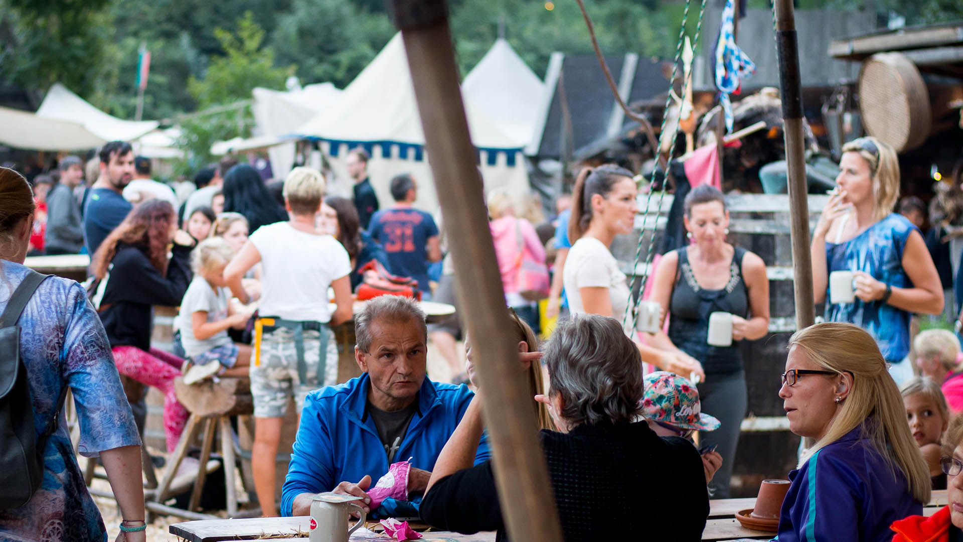 Mittelaltermarkt auf Burg Sommeregg